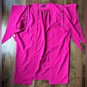Vintage Joseph Ribkoff Pink Kimono Cape